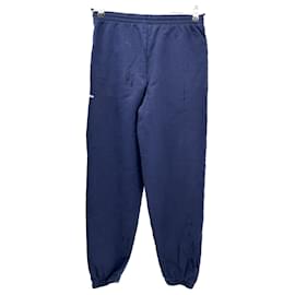 Autre Marque-NON SIGNE / UNSIGNED Trousers T.International S Cotton-Navy blue