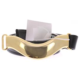 Autre Marque-NON SIGNE / UNSIGNED Belts T.International S Leather-Black