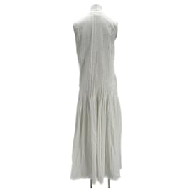Autre Marque-NON SIGNE / UNSIGNED Dresses T.US 10 Cotton-Cream