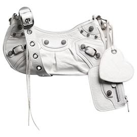 Balenciaga-White Le Cagole shoulder bag-White