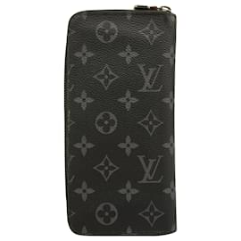 Louis Vuitton-Louis Vuitton Zippy Wallet Vertical-Black