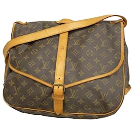 Louis Vuitton-Louis Vuitton Saumur 35-Brown
