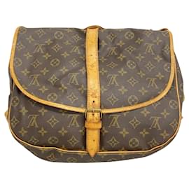 Louis Vuitton-Louis Vuitton Saumur 35-Brown