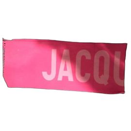 Cachecol Jacquemus de lã rosa Rosa