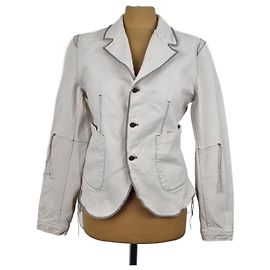Veste Marithé et François Girbaud en coton beige Beige