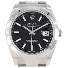 Rolex-Rolex Datejust 126300 Stainless Steel Wristwatch-Other
