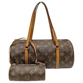 Louis Vuitton-Louis Vuitton Monogram Papillon 30 Handbag-Brown,Other,Monogram