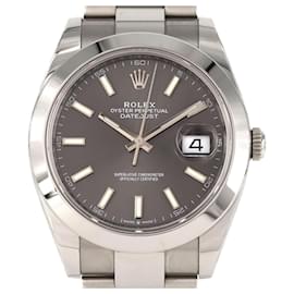 Rolex-Rolex Datejust 126300 Stainless Steel Wristwatch-Other