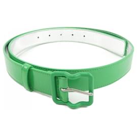 Bottega Veneta-Bottega Veneta Green Standard Belt-Green