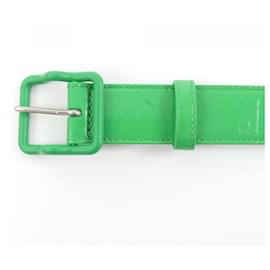Bottega Veneta-Bottega Veneta Green Standard Belt-Green
