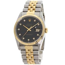 Rolex-Rolex 16233G Datejust Diamond Watch-Other