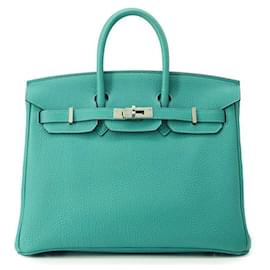 Hermès-Hermes Birkin 25 Vert Veron Togo Handbag-Other