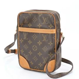 Louis Vuitton-Louis Vuitton Monogram Danube Shoulder Bag-Brown,Monogram