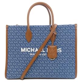 Michael Kors-Michael Kors MK Signature Handbag-Blue