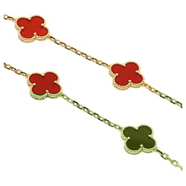Van Cleef & Arpels-Van Cleef & Arpels Alhambra Carnelian Necklace-Other