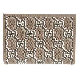 Gucci GG Shadow Medium Bi-Fold Wallet Brown