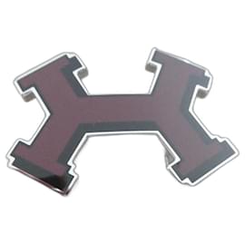 Hermès-Hermès street belt buckle in brass and lacquer with box and dustbag-Multiple colors