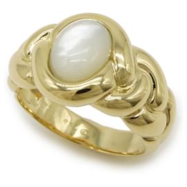 Van Cleef & Arpels-Van Cleef & Arpels K18YG Shell Ring-Golden,Metallic
