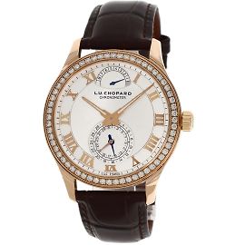 Reloj Chopard L.U.C Quattro con bisel de diamantes Otro