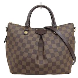 Louis Vuitton-Louis Vuitton Damier Sienna PM Handbag-Brown,Damier ebene