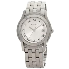 Gucci-Relógio de pulso masculino em aço inoxidável Gucci 5500M-Outro