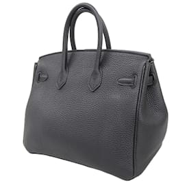 Hermès-Hermes Birkin 25 T Handbag-Black