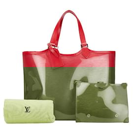 Louis Vuitton-Louis Vuitton Epi Plage Lagoon Bay Tote Bag-Red
