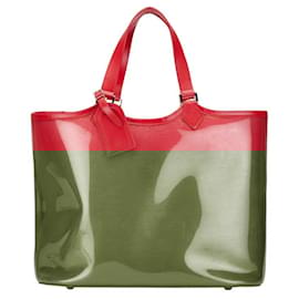 Louis Vuitton-Louis Vuitton Epi Plage Lagoon Bay Tote Bag-Red