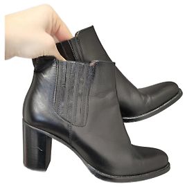 Autre Marque Muratti black jeans ankle boots Black