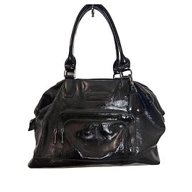 Sac Longchamp Legend by Kate Moss 2007 Satisfaisant Noir Monogramme