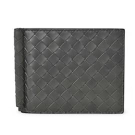 Bottega Veneta-Bottega Veneta Gunmetal Money Clip-Metallic