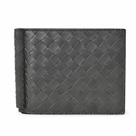 Bottega Veneta-Bottega Veneta Gunmetal Money Clip-Metallic