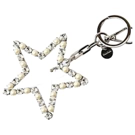 Miu Miu-Miu Miu Key Ring Bag Charm-White