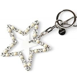 Miu Miu-Miu Miu Key Ring Bag Charm-White