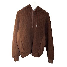 Felpa Dior Oblique Marrone
