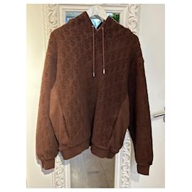 Dior-Dior Oblique Sweatshirt-Brown