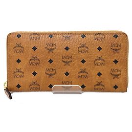 MCM VISETOS ORIGINAL Zip Around Wallet Other