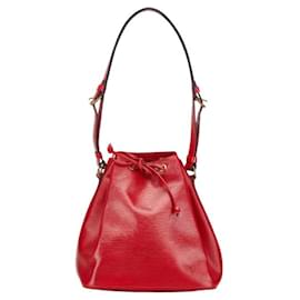 Louis Vuitton-Louis Vuitton Epi Petit Noe Shoulder Bag-Red