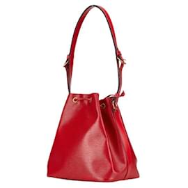 Louis Vuitton-Louis Vuitton Epi Petit Noe Shoulder Bag-Red