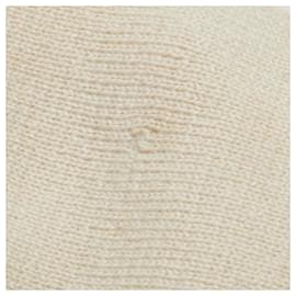 Louis Vuitton-Louis Vuitton Ivory Cashmere Stole-Cream