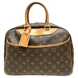 Louis Vuitton-Louis Vuitton Monogram Deauville Handbag-Brown,Monogram