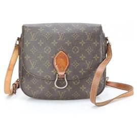 Louis Vuitton-Louis Vuitton Monogram Saint-Clair Leather Shoulder Bag-Brown