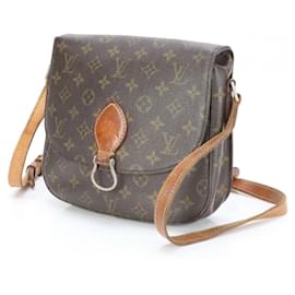 Louis Vuitton-Louis Vuitton Monogram Saint-Clair Leather Shoulder Bag-Brown