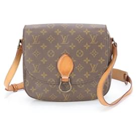 Louis Vuitton-Louis Vuitton Monogram Saint-Clair Leather Shoulder Bag-Brown