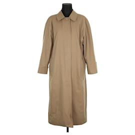 Burberry-Cotton trench coat-Brown
