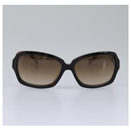 Chanel-CHANEL Sunglasses plastic Brown CC Auth am7632-Brown