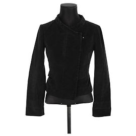 Lemaire Samtjacke Schwarz