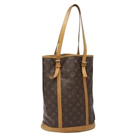 Louis Vuitton-LOUIS VUITTON Monogram Bucket GM Shoulder Bag M42236 LV Auth 111448-Monogram