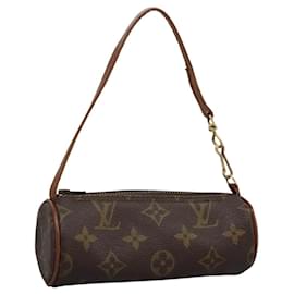 Louis Vuitton-LOUIS VUITTON Monogram Papillon Pouch LV Auth 113836-Monogram