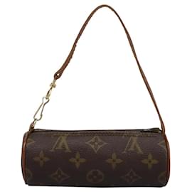Louis Vuitton-LOUIS VUITTON Monogram Papillon Pouch LV Auth 113836-Monogram